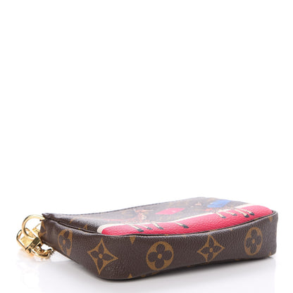 Louis Vuitton Monogram 2017 Christmas Animation Mini Pochette Accessories 4 of 8