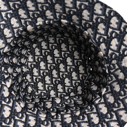 Christian Dior Oblique Reversible Teddy-D Brim Bucket Hat 56 Blue 10 of 12