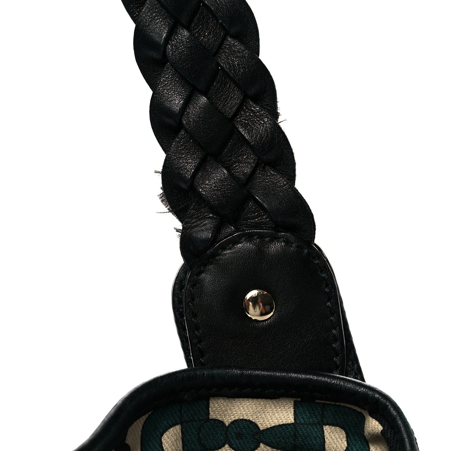 Gucci Guccissima Small Pelham Shoulder Bag Black 11 of 11