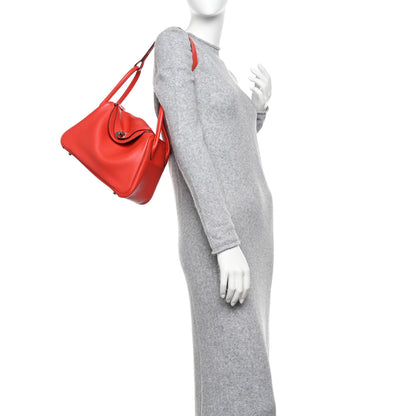 Hermes Evercolor Lindy 26 Capucine 2 of 11