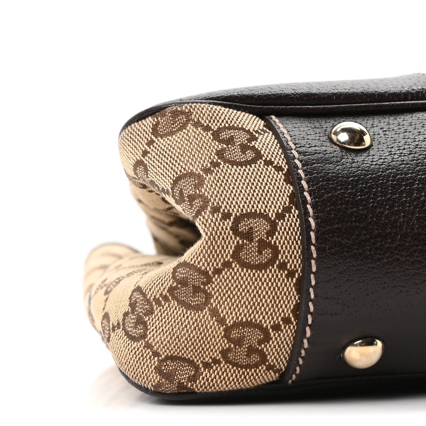 Monogram Medium Princy Tote Dark Brown