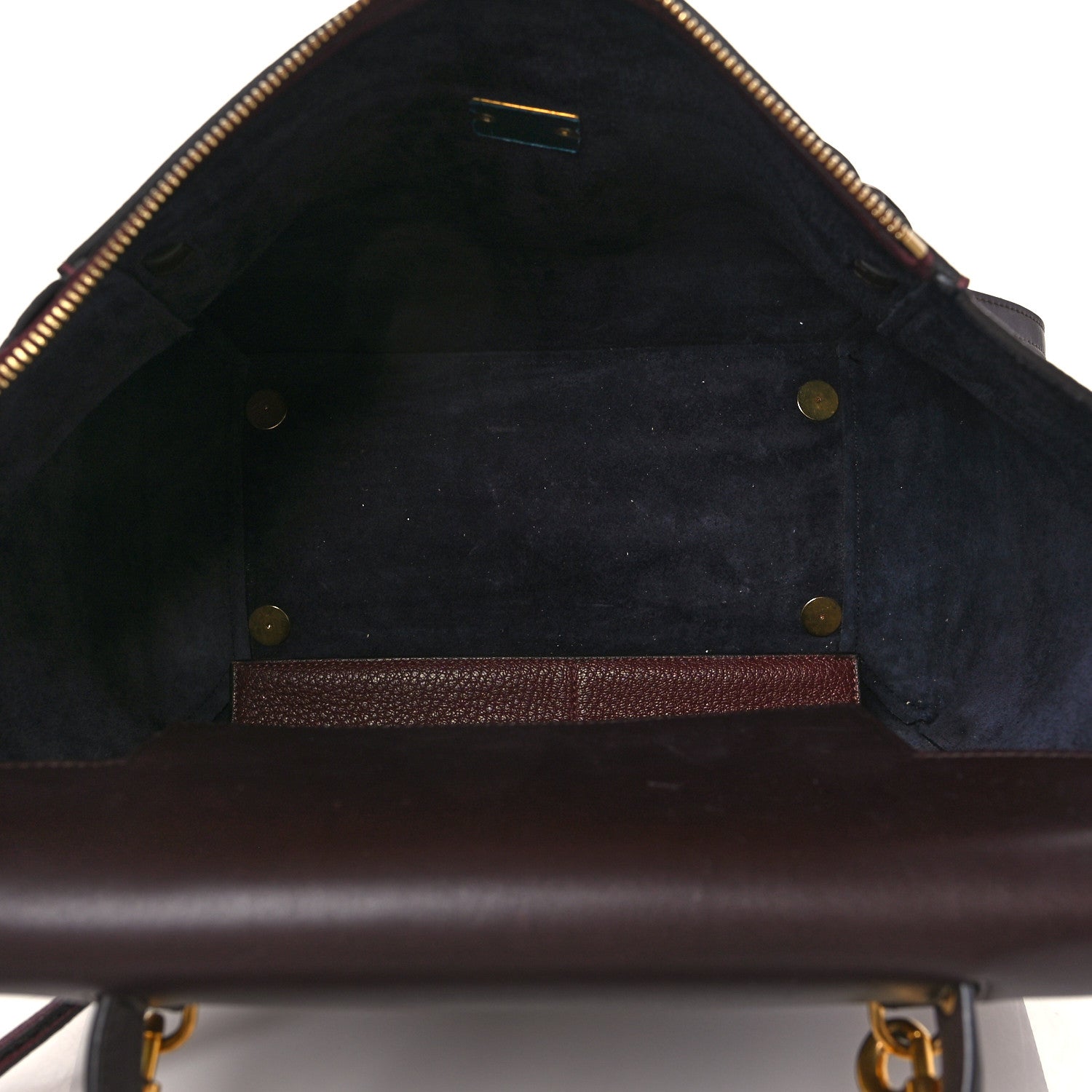 Celine Goatskin Smooth Calfskin Mini Belt Bag Burgundy 5 of 7