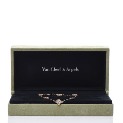 Van Cleef & Arpels 18K Rose Gold 6 Motifs Sweet Alhambra Bracelet 7 of 7