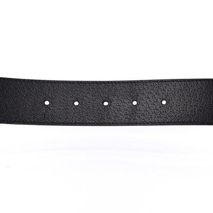 Gucci Textured Calfskin Double G 40mm Belt 95 38 Black 4 of 7