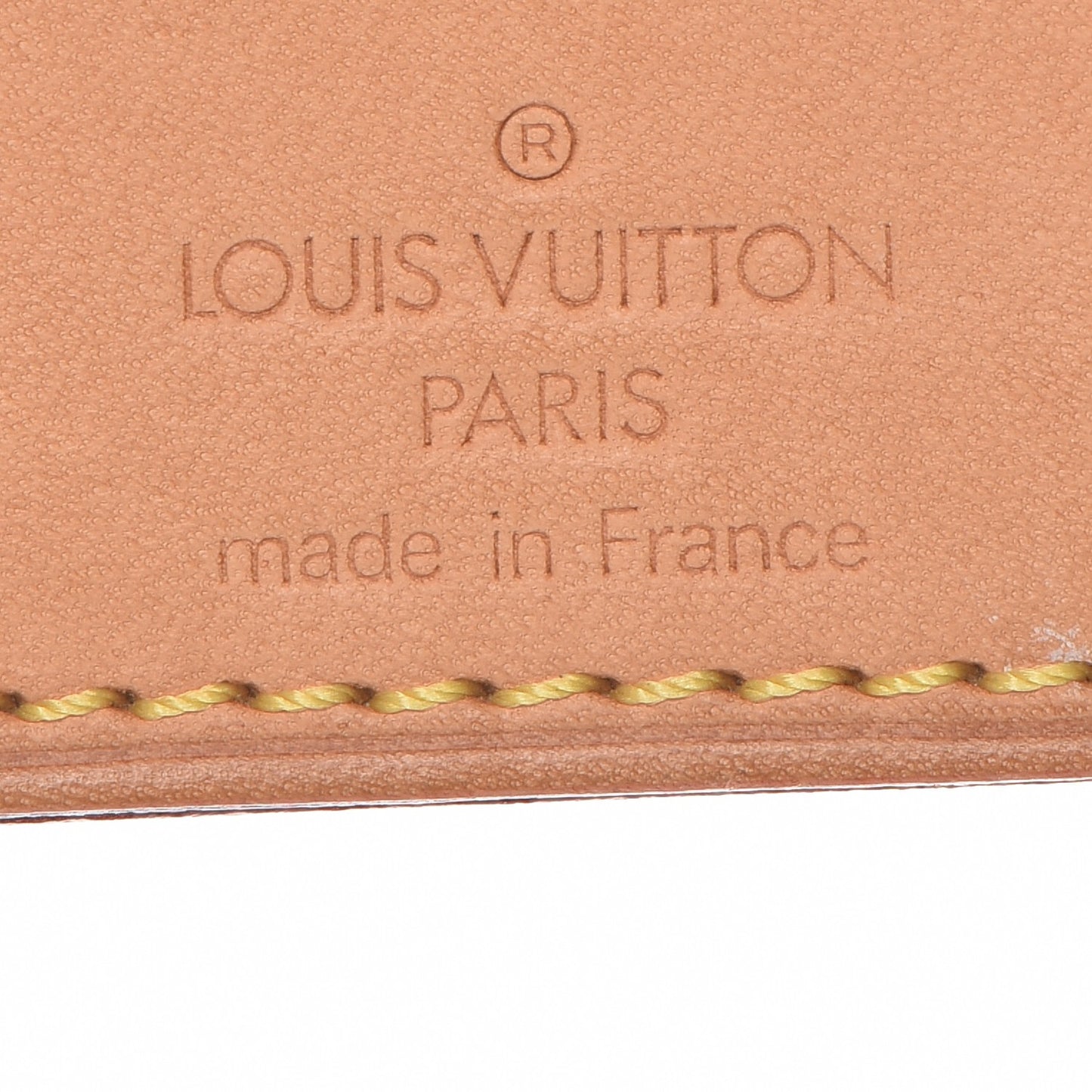 Vachetta Luggage Tag