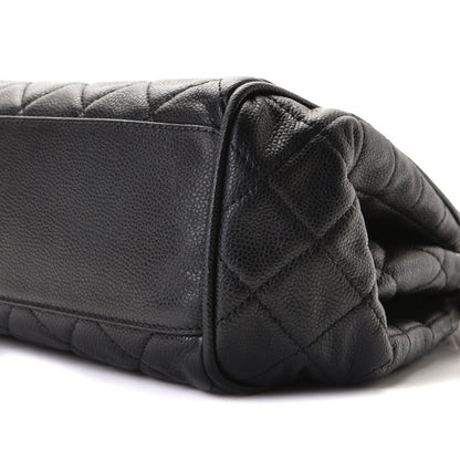 Chanel Caviar Quilted Timeless Accordion Flap Black 7 of 7