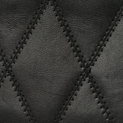Saint Laurent Lambskin Diamond Quilted Monogram Angie Chain Bag Black 23 of 31