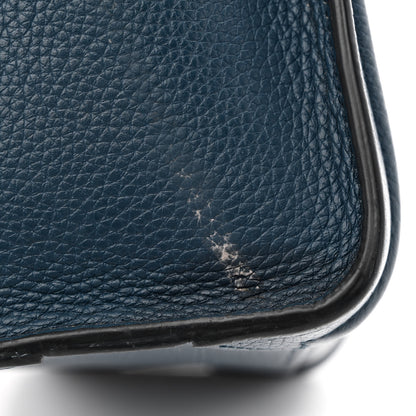 Celine Baby Drummed Calfskin Nano Luggage Blue 14 of 15