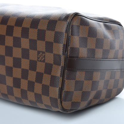 Louis Vuitton Damier Ebene Speedy Bandouliere 25 8 of 10