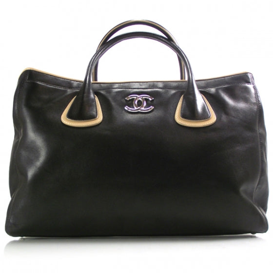 Chanel Lambskin Executive Cerf Shopper Tote 1 of 12