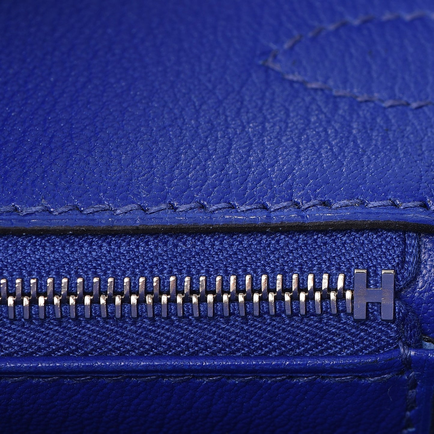 Epsom Birkin 30 Bleu Electrique