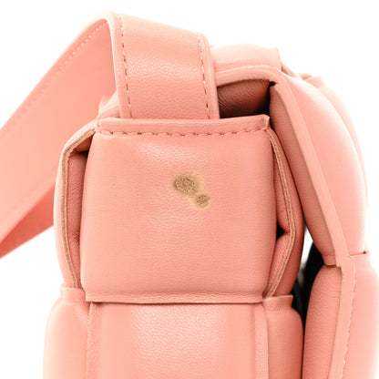 Bottega Veneta Nappa Maxi Intreccio Padded Cassette Crossbody Bag Peachy 9 of 14