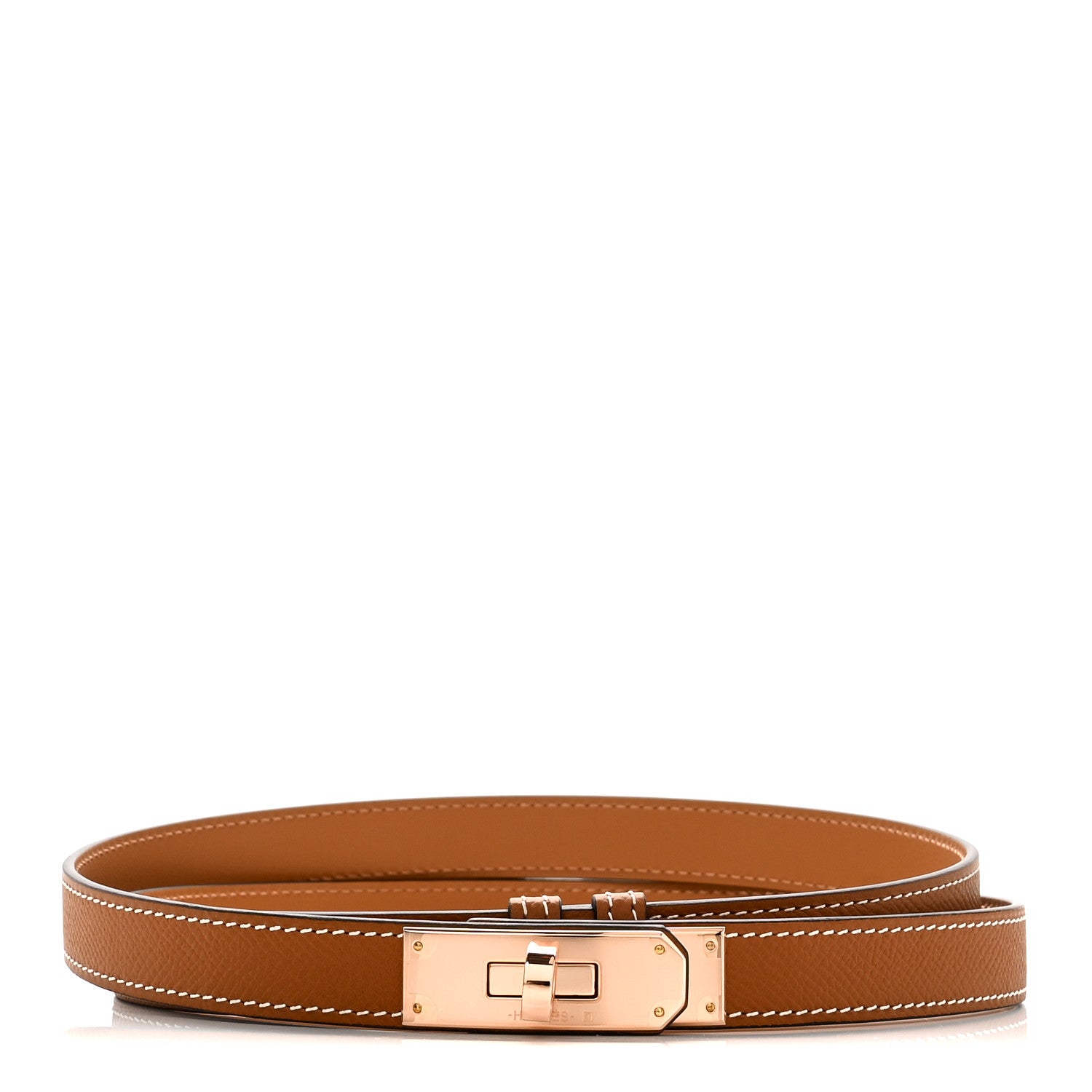 Hermes Epsom Kelly Belt Gold 1 of 4