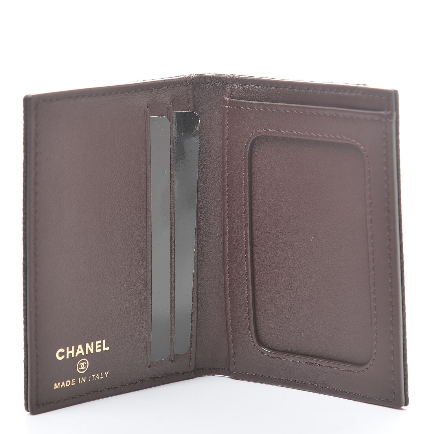 Chanel Caviar Quilted Card Holder Wallet Black 5 of 8