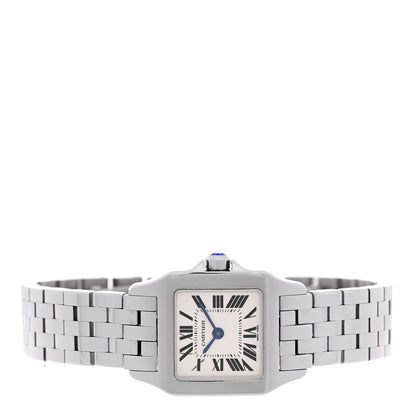 Cartier Stainless Steel 20mm Santos Demoiselle Quartz Watch 2 of 5