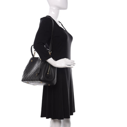 Louis Vuitton Empreinte Montaigne MM Black 2 of 13