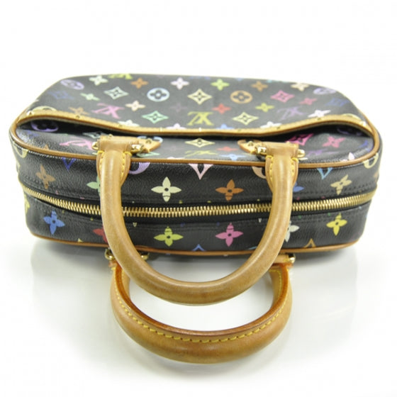 Louis Vuitton Monogram Multicolor Trouville Black 5 of 10