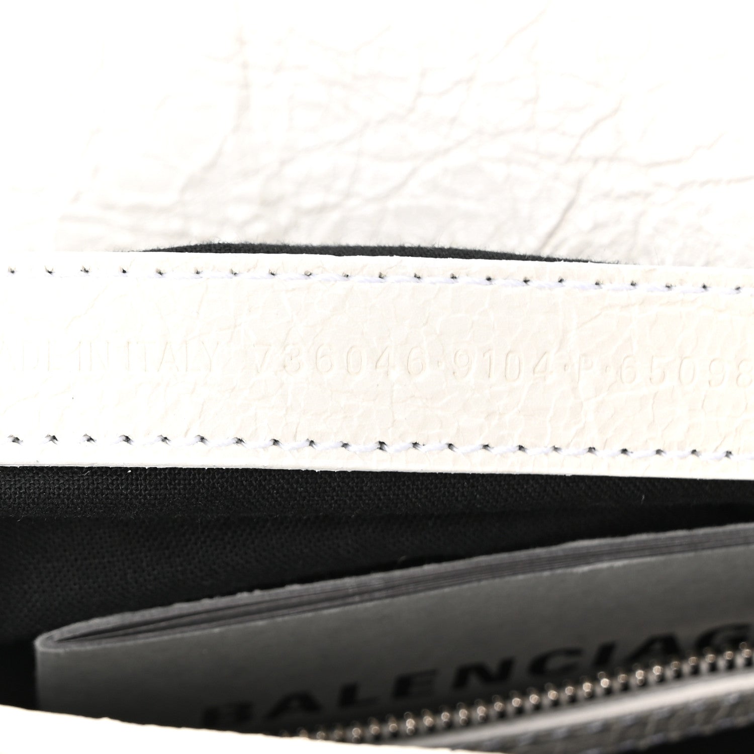 Balenciaga Agneau Arena Small Neo Cagole City Handbag Optic White 8 of 12