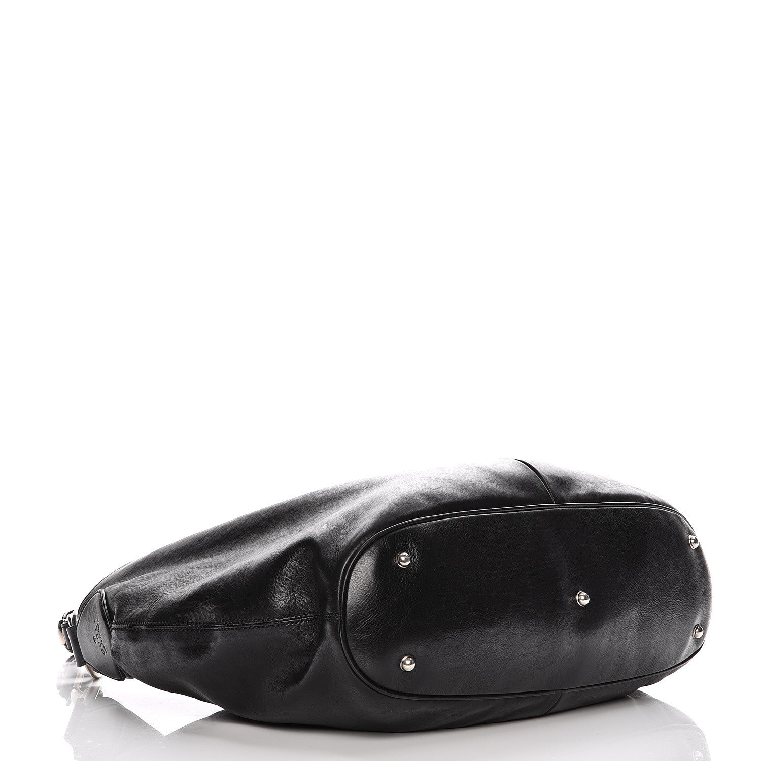 Gucci Soft Calfskin Icon Hobo Black 4 of 10