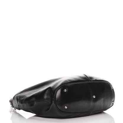 Gucci Soft Calfskin Icon Hobo Black 4 of 10