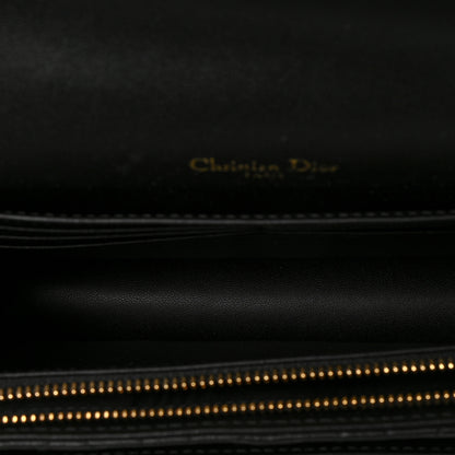 Christian Dior Lambskin Cannage Lady Dior Chain Pouch Black 5 of 8