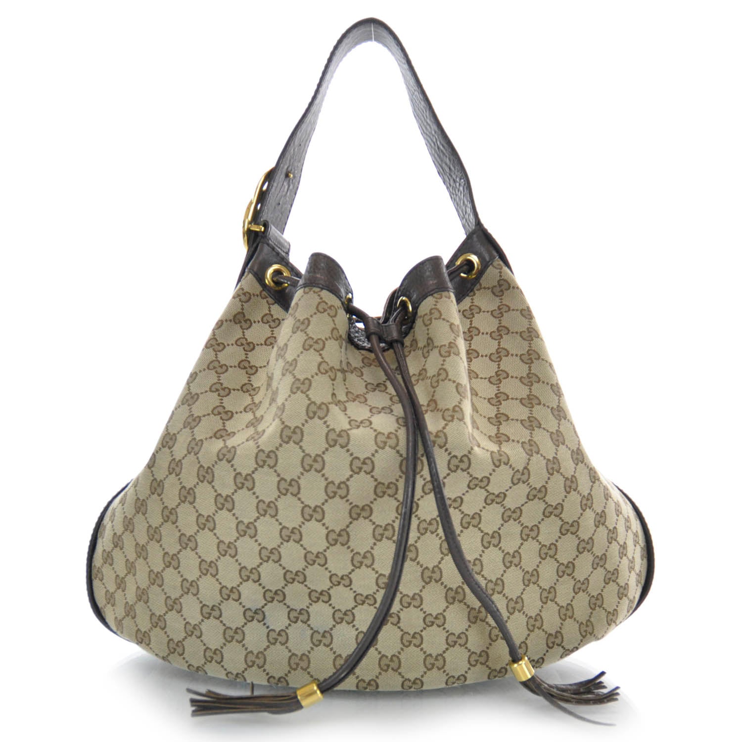 Gucci Monogram Interlocking Icon Bag Ebony 1 of 9