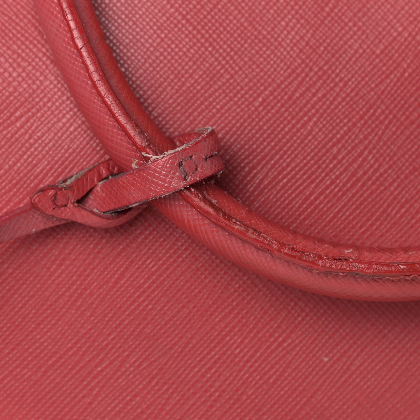 Saffiano Lux Large Tote Fuoco