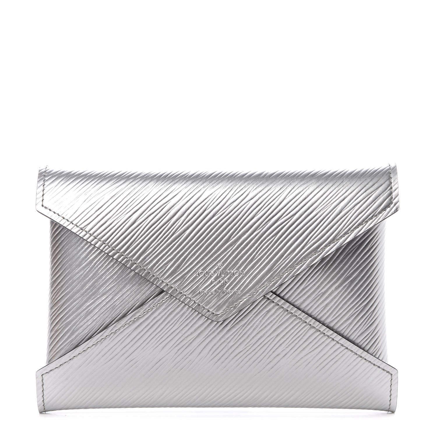 Louis Vuitton Metallic Epi Medium Kirigami Pochette Insert Silver 1 of 9