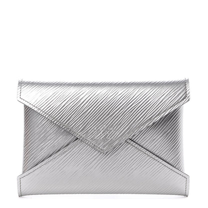 Louis Vuitton Metallic Epi Medium Kirigami Pochette Insert Silver 1 of 9
