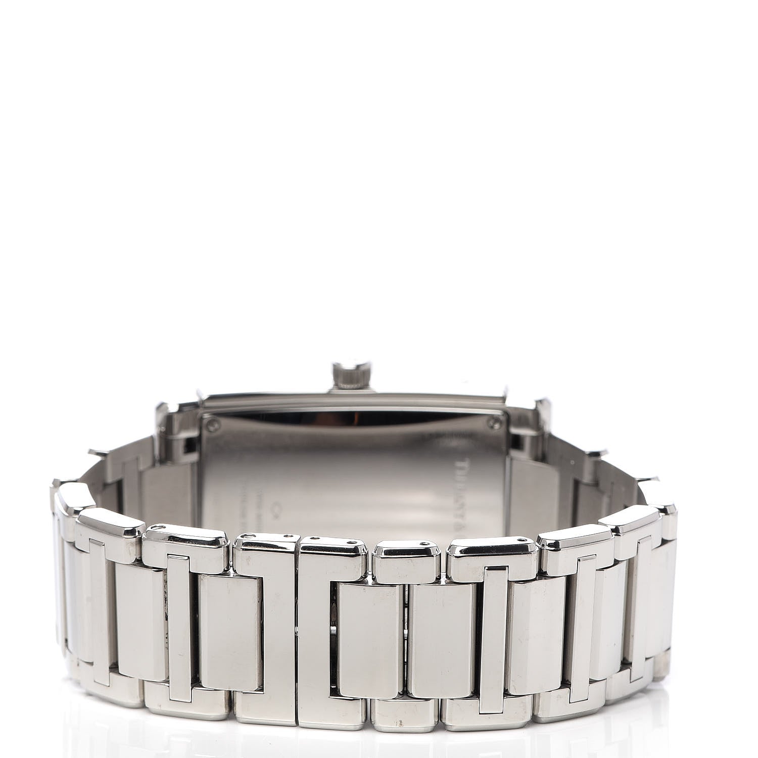 Tiffany Stainless Steel Diamond Bezel 27mm Grand Resonator Quartz Watch 4 of 6