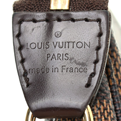 Louis Vuitton Damier Ebene Complice Trunks and Bags Mini Pochette Accessories Red 6 of 7
