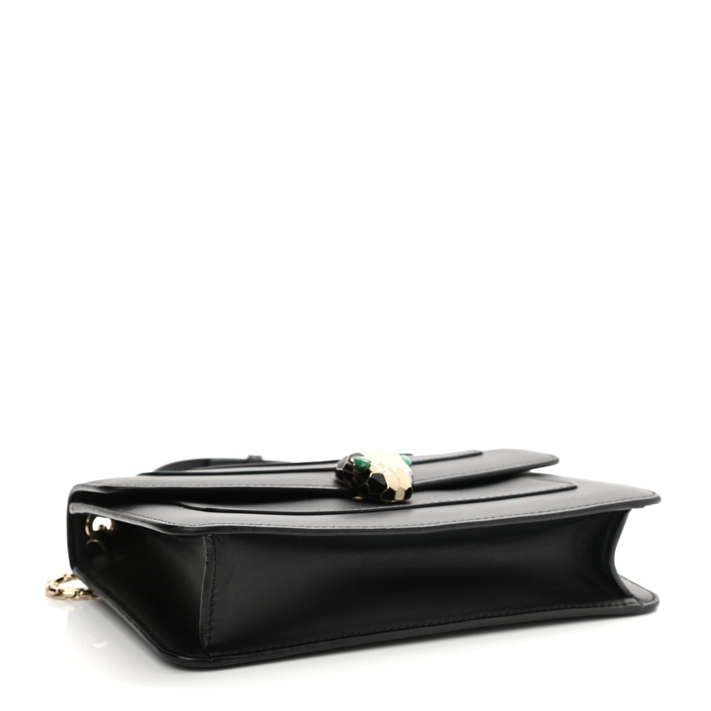 Calfskin Serpenti Forever Crossbody Black