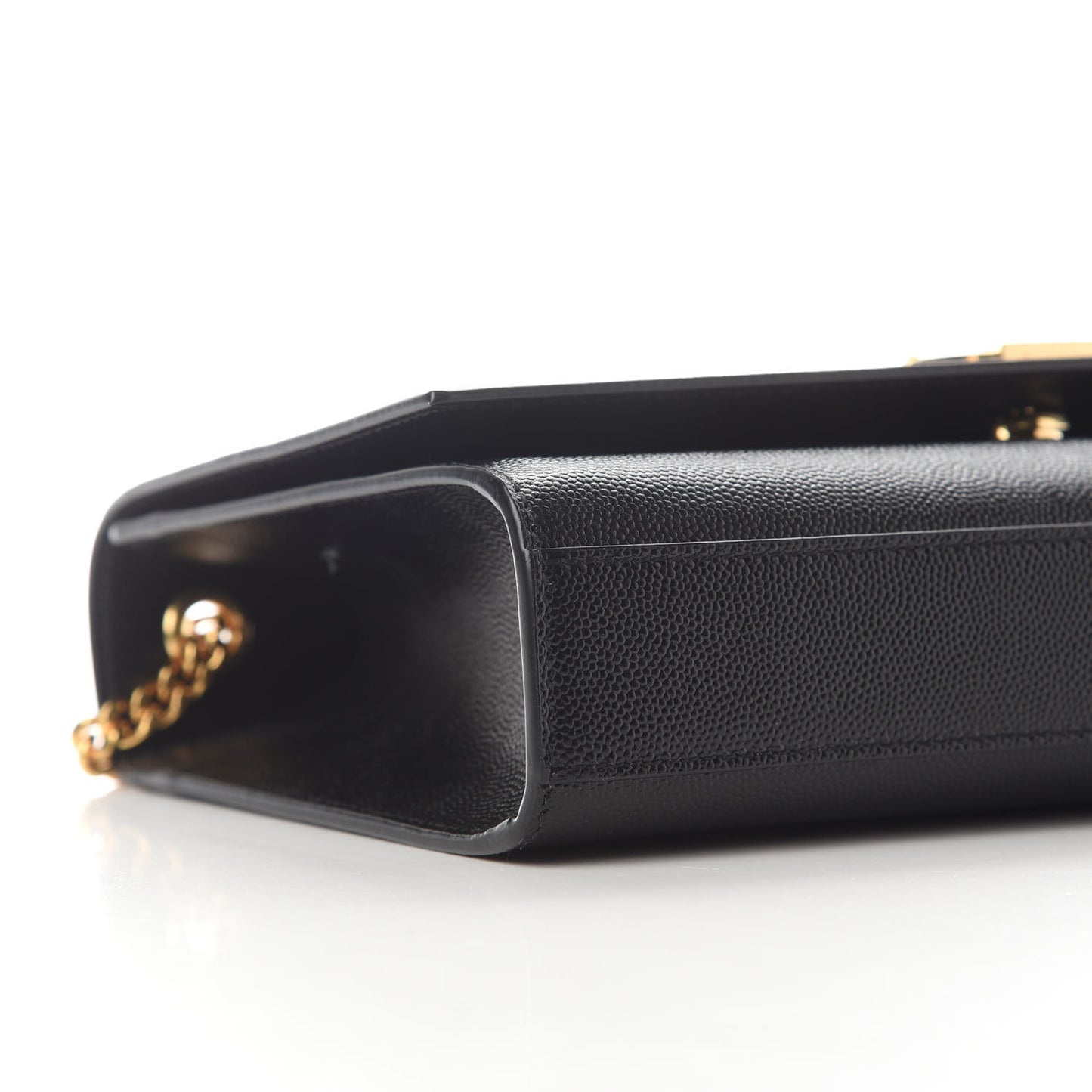 Grain De Poudre Medium Classic Monogram Kate Satchel Black