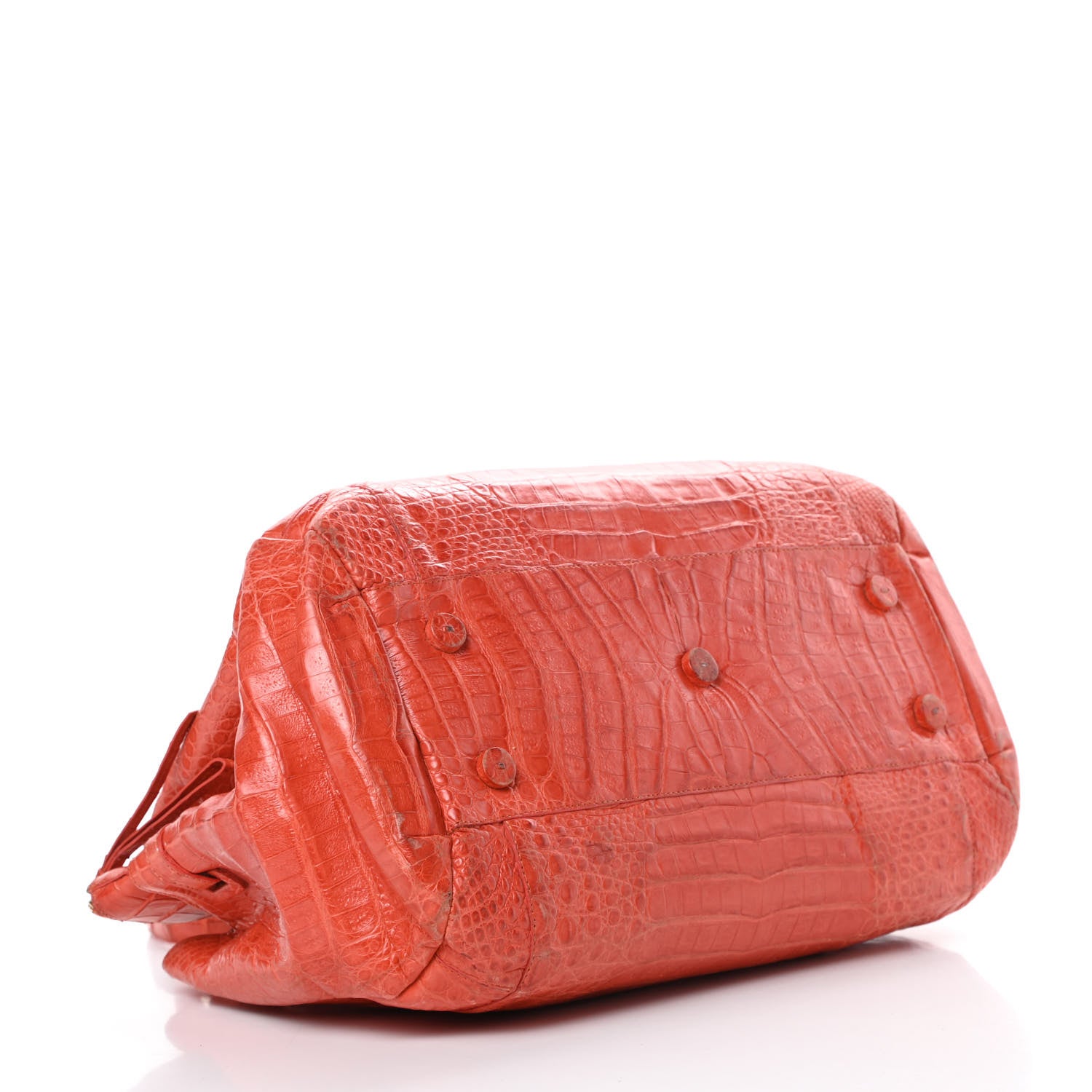 Nancy Gonzalez Crocodile Cristina Satchel Orange 4 of 20
