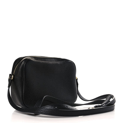 Gucci Pebbled Calfskin Small Soho Disco Bag Black 3 of 9