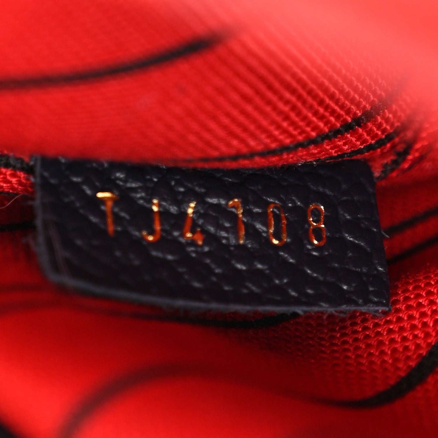 Louis Vuitton Empreinte Montaigne BB Marine Rouge 7 of 12