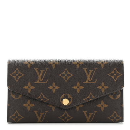Louis Vuitton Monogram Sarah Wallet NM 1 of 10