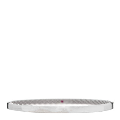 Roberto Coin 18K White Gold Symphony Golden Gate Bangle Bracelet 1 of 4