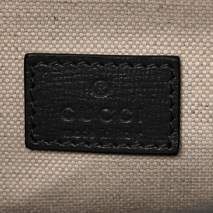 Gucci Azalea Calfskin Web Horsebit 1955 Shoulder Bag Graphite Grey 6 of 12