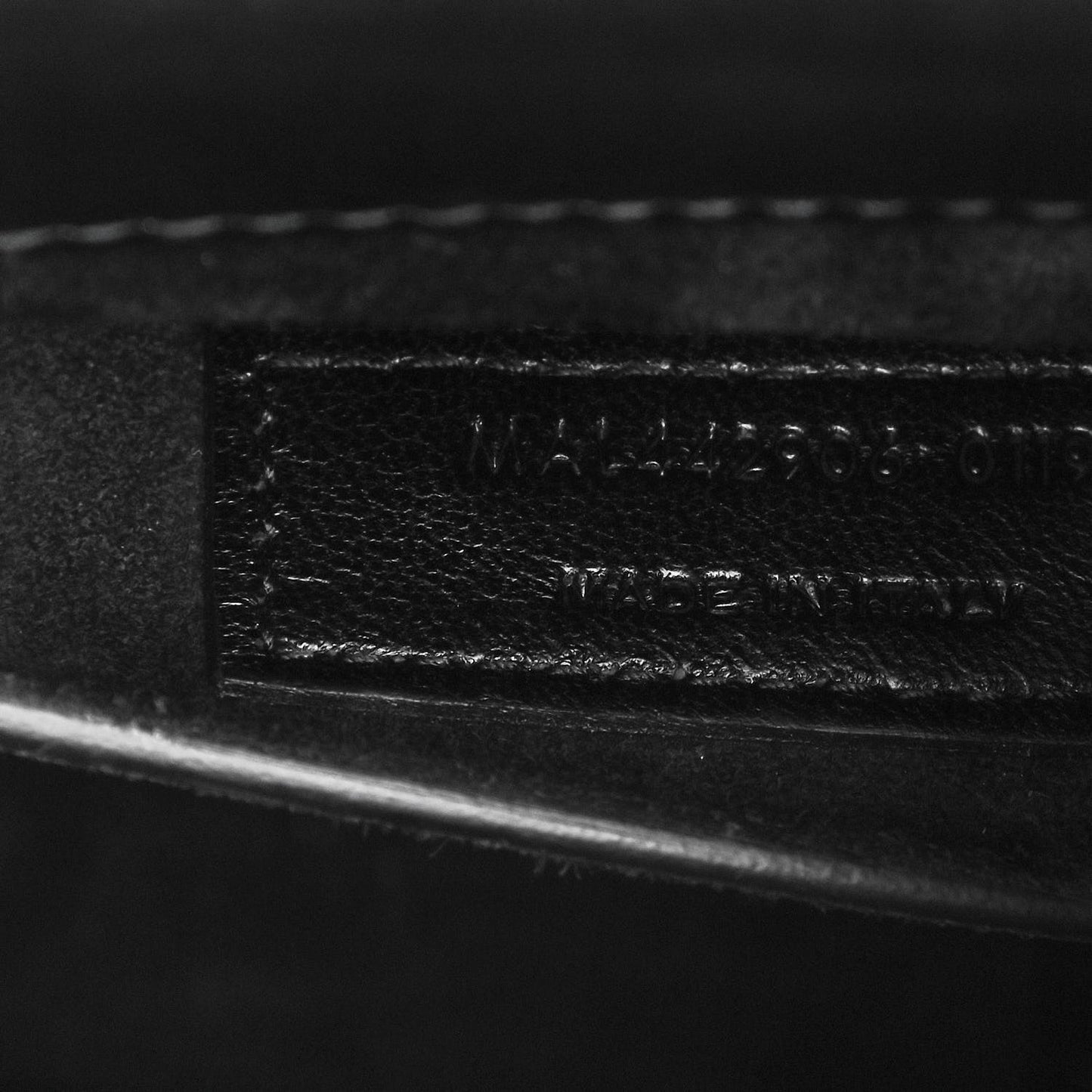 Calfskin Medium Monogram Sunset Black