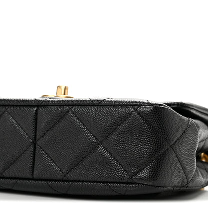 Chanel Caviar Quilted Funky Match Mini Flap Black 10 of 11