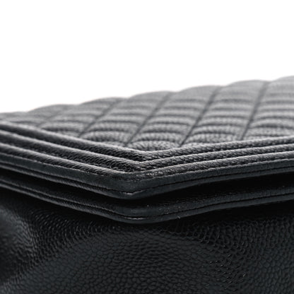 Chanel Caviar Quilted Large Boy Flap Black 6 of 10