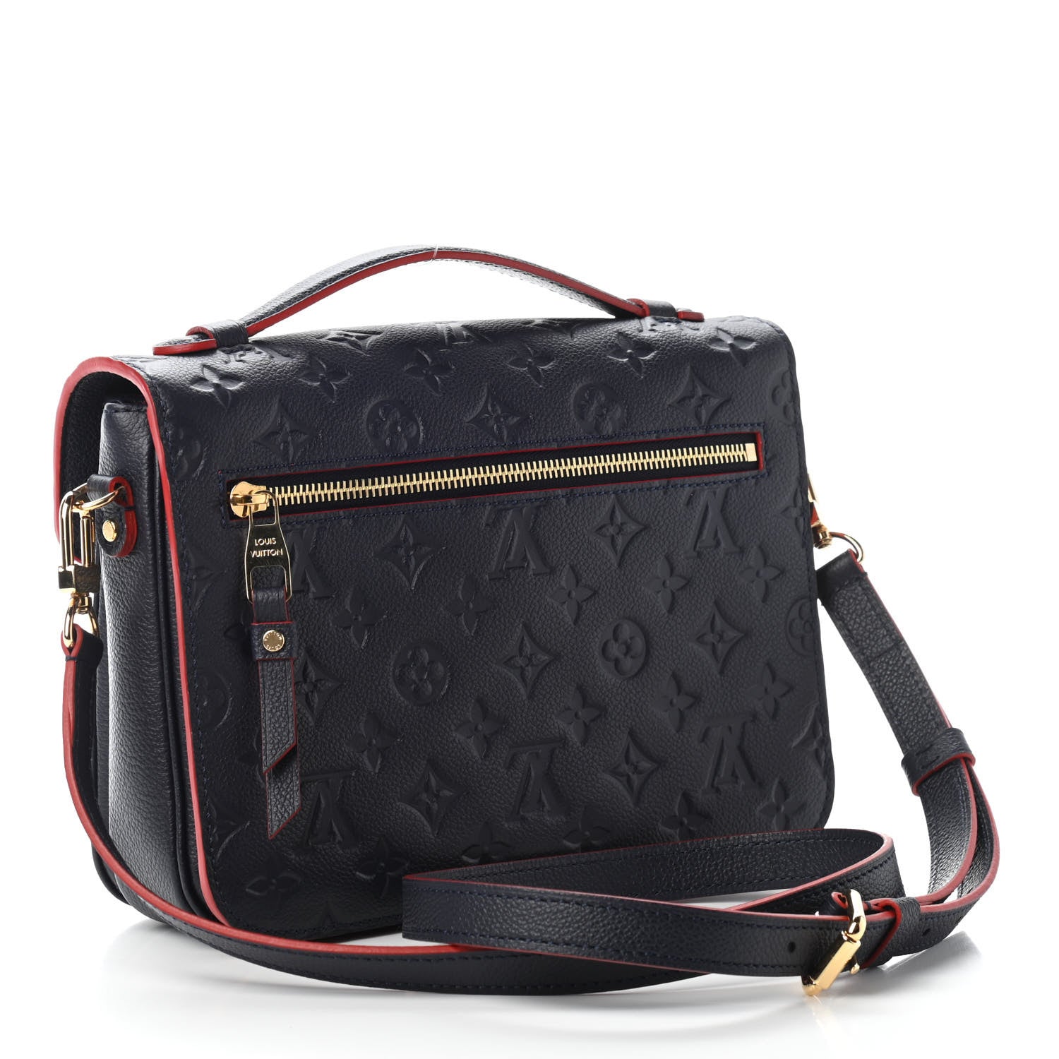 Louis Vuitton Empreinte Pochette Metis Marine Rouge 3 of 9