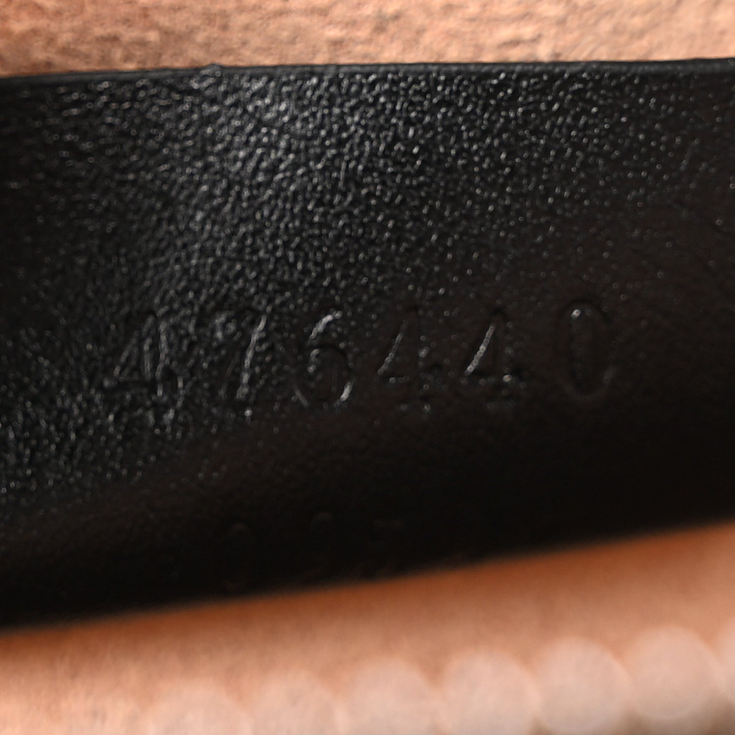 Calfskin Matelasse Large GG Marmont Zip Pouch Black