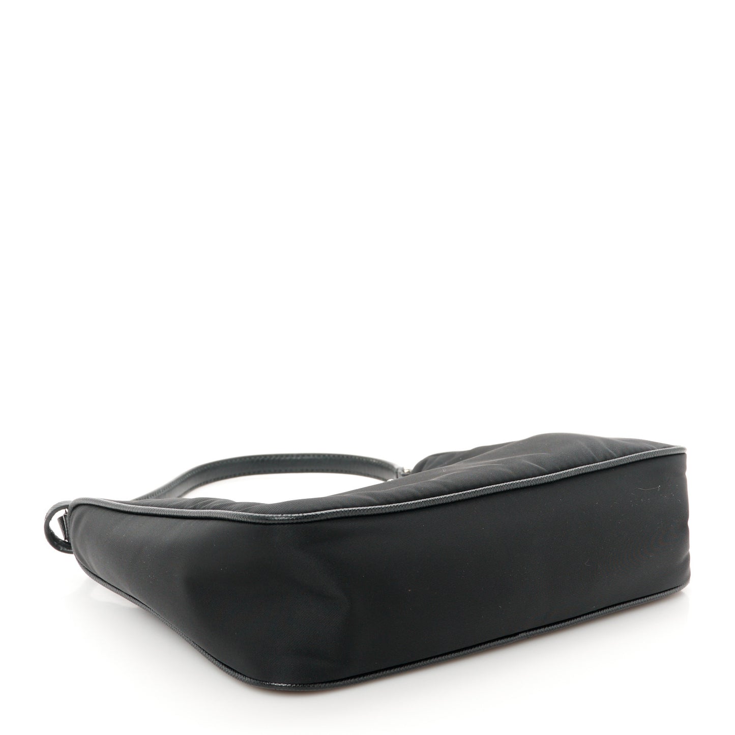 Tessuto Nylon Saffiano Mini Re-Edition 2005 Bag Black