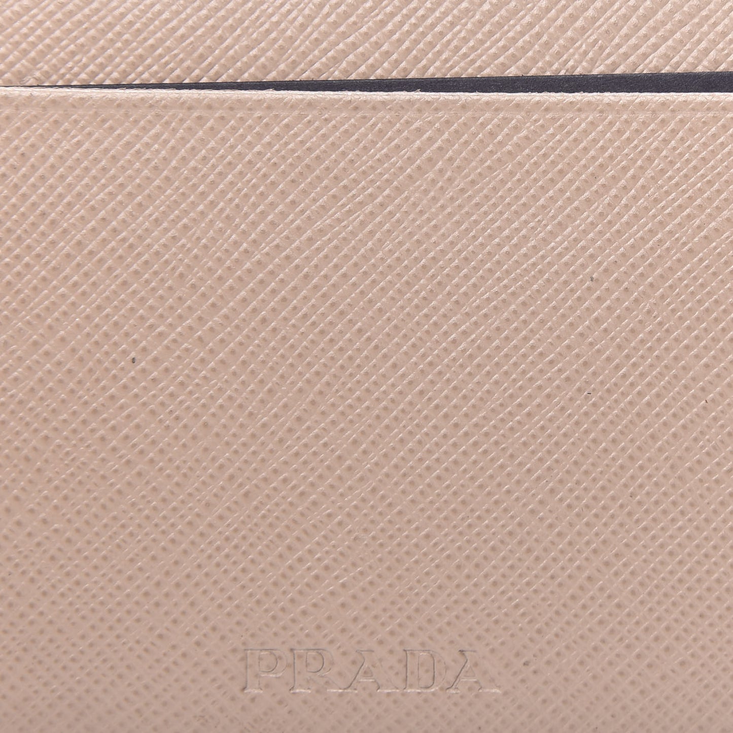 Saffiano Metal Flap Card Holder Cammeo