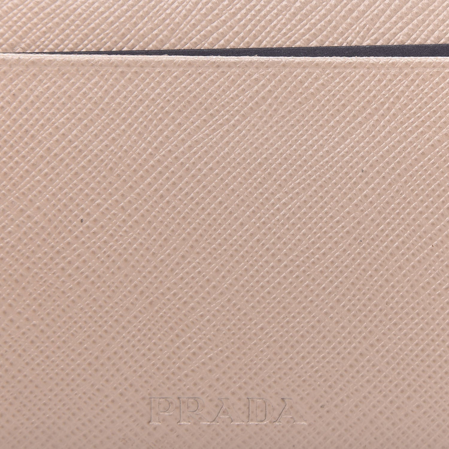 Prada Saffiano Metal Flap Card Holder Cammeo 12 of 16