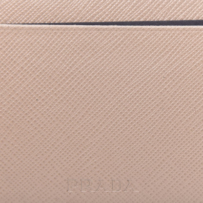 Prada Saffiano Metal Flap Card Holder Cammeo 12 of 16
