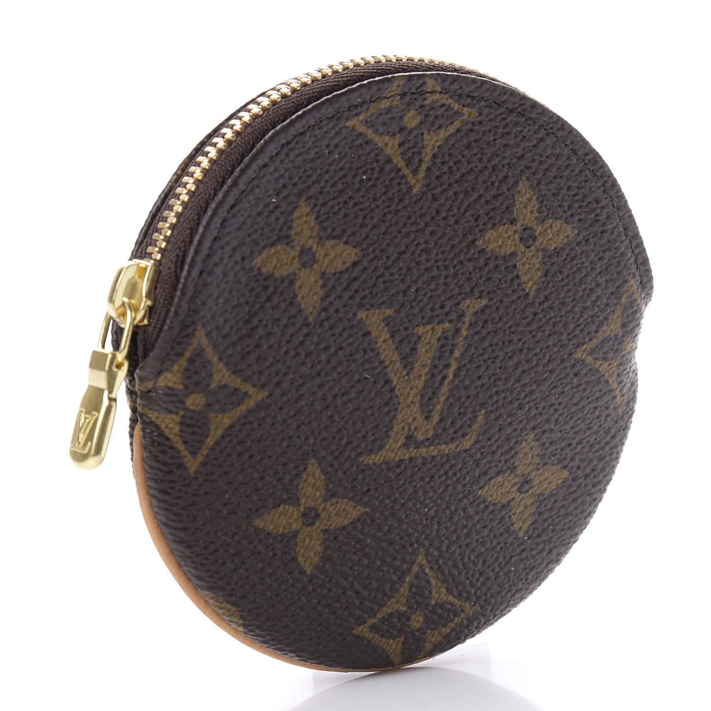 Monogram Round Coin Purse