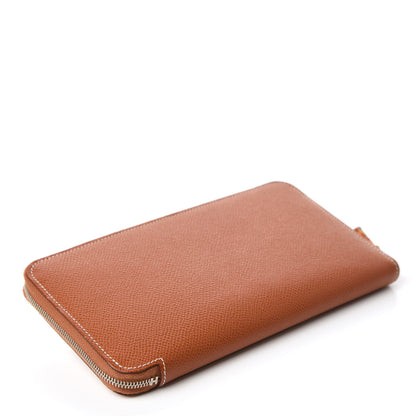 Hermes Epsom Silk'In Wallet Cognac 4 of 13